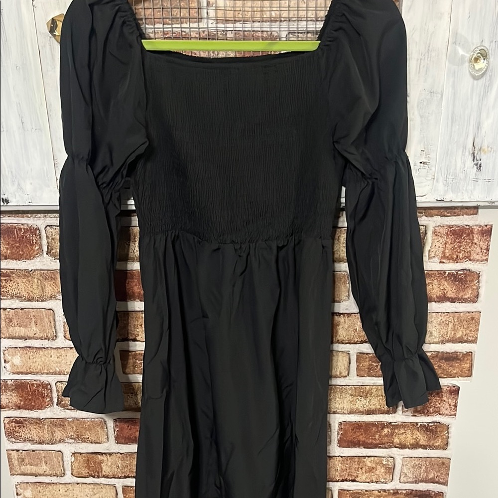 Elegant Black Women's Boutique Dress